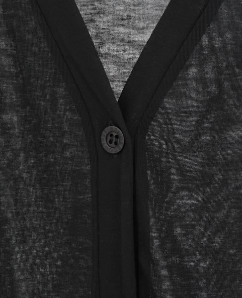 【COGTHEBIGSMOKE/コグザビッグスモーク】NADINE RAGLAN CARDIGAN 詳細画像 ブラック 6