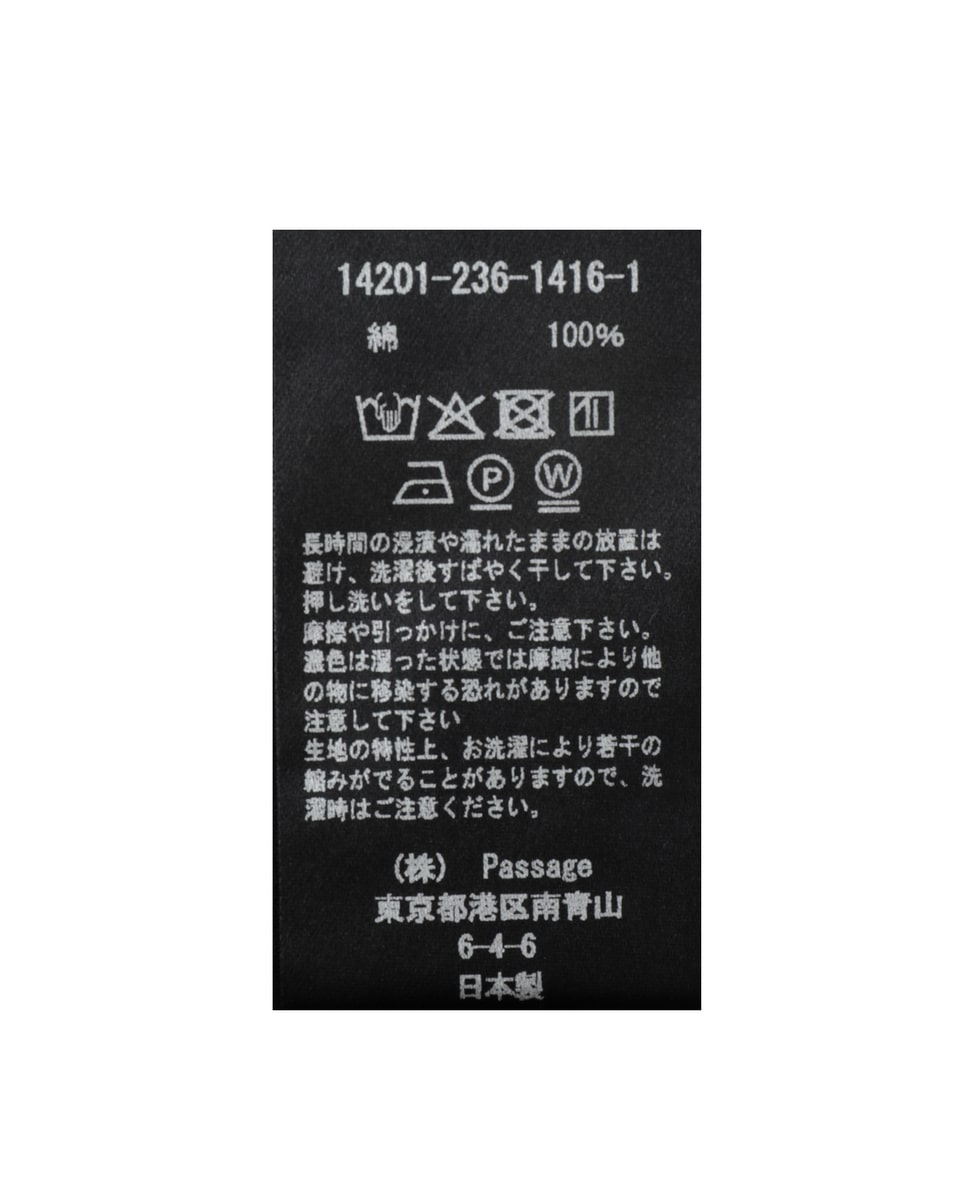 【COGTHEBIGSMOKE/コグザビッグスモーク】NADINE RAGLAN CARDIGAN 詳細画像 ブラック 6