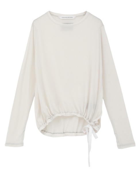 【COGTHEBIGSMOKE/コグザビッグスモーク】NIKA LONG SLEEVE TOP 詳細画像 ライトグレー 12