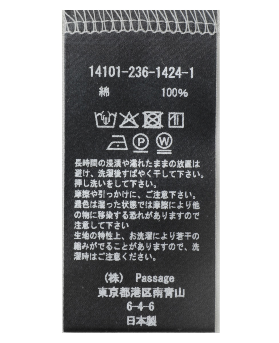 【COGTHEBIGSMOKE/コグザビッグスモーク】NIKA LONG SLEEVE TOP 詳細画像 ブラック 12