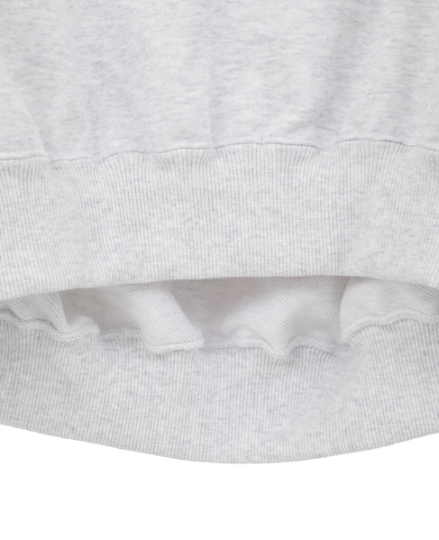 【COGTHEBIGSMOKE/コグザビッグスモーク】LEILA WIDE CUFF SWEAT SHIRT 詳細画像 ライトグレー 7