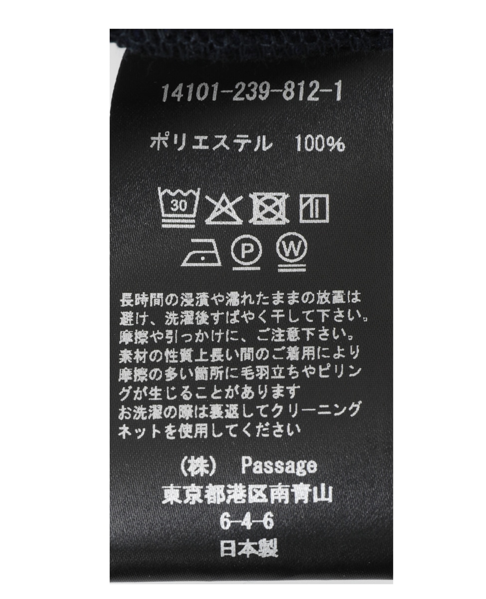 【COGTHEBIGSMOKE/コグザビッグスモーク】HELLEN PENTAGON TOP 詳細画像 ネイビー 5