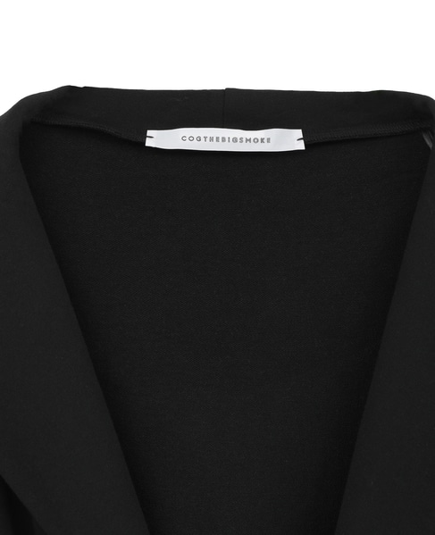 【COGTHEBIGSMOKE/コグザビッグスモーク】NICOLETTE BORERO HOODY 詳細画像 ブラック 3