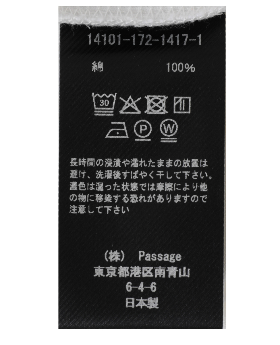 【COGTHEBIGSMOKE/コグザビッグスモーク】　NOA T SHIRT 詳細画像 チャコールグレー 6