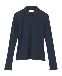 【TU ES MON TRESOR /トゥ エ モン トレゾア】Long-Sleeve Polo Shirt