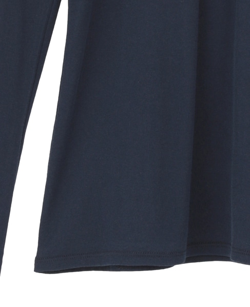 【TU ES MON TRESOR /トゥ エ モン トレゾア】Long-Sleeve Polo Shirt 詳細画像 ネイビー 5