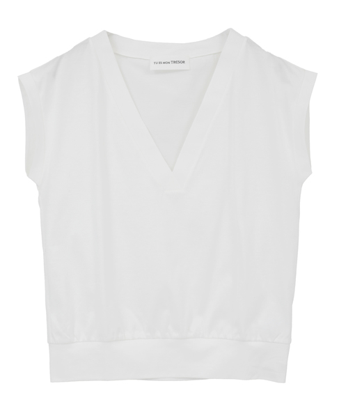 【TU ES MON TRESOR /トゥ エ モン トレゾア】TS007-WH/NY 詳細画像 ホワイト 1