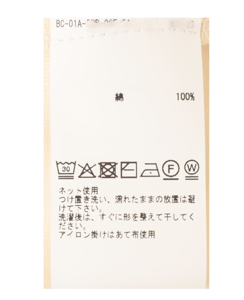 【FLORE FLORE /フローレフローレ】IMAN LONGSLEEVE 詳細画像 生成り 6