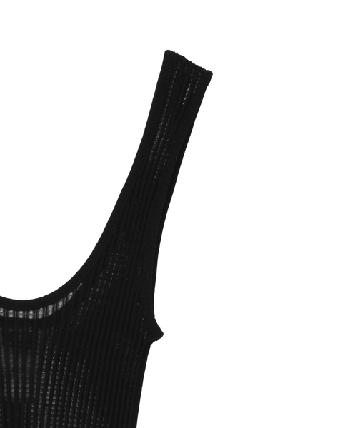 《別注》【Oscalito/オスカリート】タンクトップ 詳細画像 ブラック 4