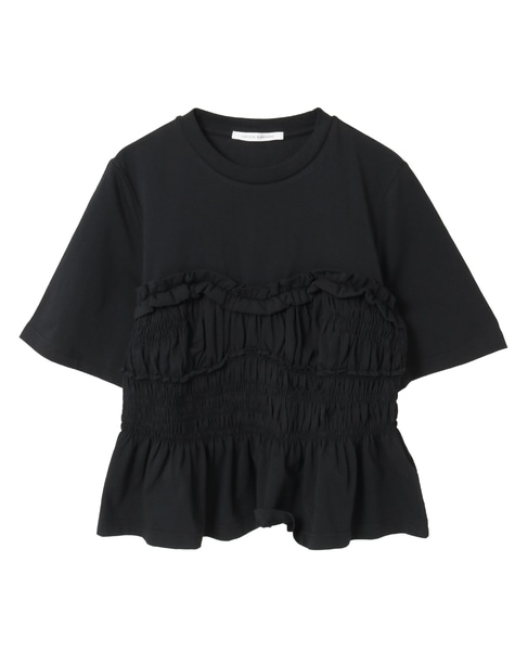 【Cecilie Bahnsen /セシリー・バンセン】CBVILDE T-SHIRT 詳細画像 ブラック 1