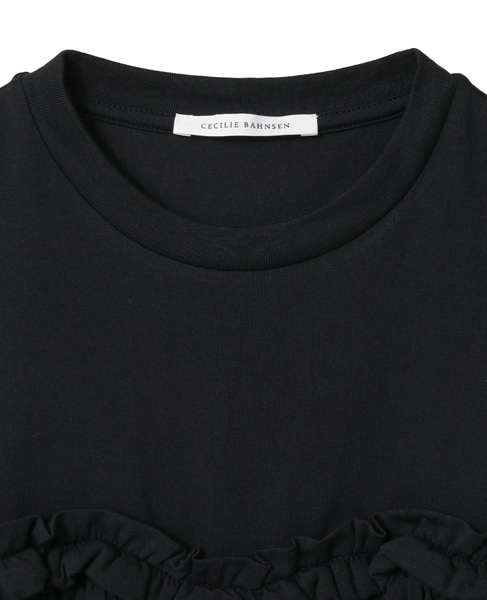 【Cecilie Bahnsen /セシリー・バンセン】CBVILDE T-SHIRT 詳細画像 ブラック 3
