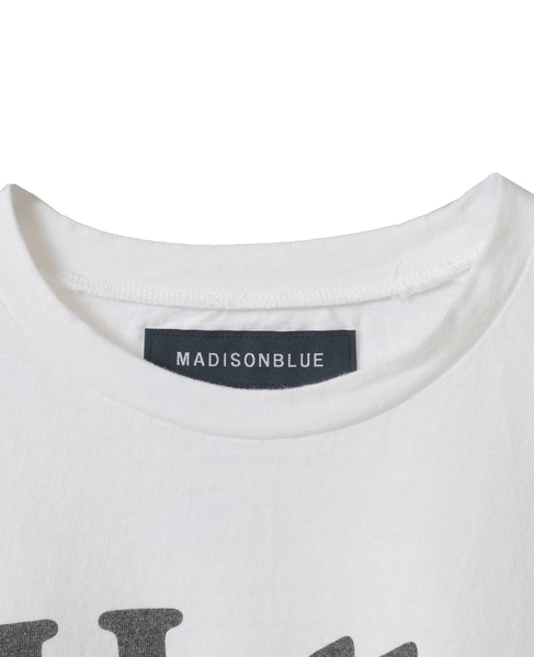 【MADISONBLUE/マディソンブルー】HELLO TEE 詳細画像 ホワイト 3
