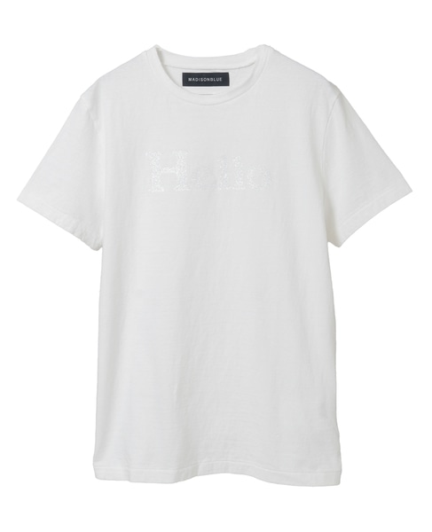 MADISONBLUE/マディソンブルー】HELLO TEE PARIS｜martinique