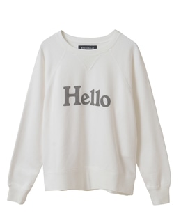 【MADISONBLUE/マディソンブルー】HELLO SWEAT L/S URAKE DYDED