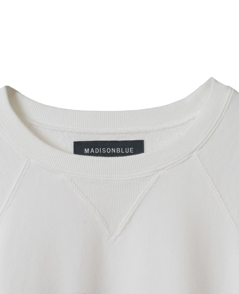 【MADISONBLUE/マディソンブルー】HELLO SWEAT L/S URAKE DYDED 詳細画像 ホワイト 3