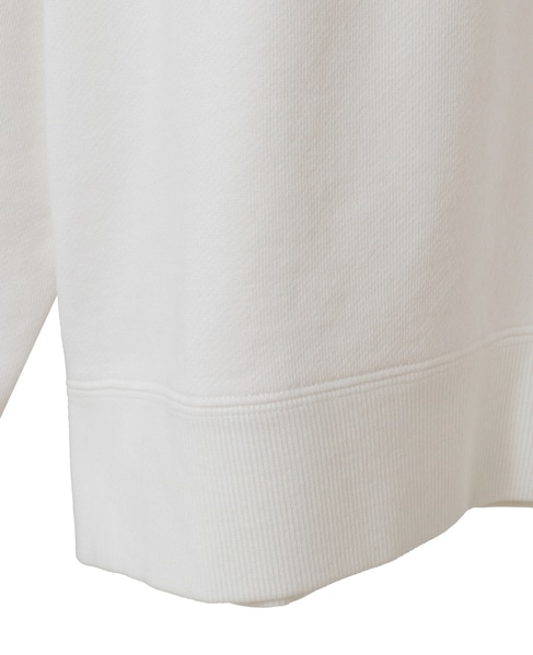 【MADISONBLUE/マディソンブルー】HELLO SWEAT L/S URAKE DYDED 詳細画像 ホワイト 5