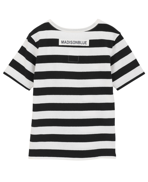 【MADISONBLUE/マディソンブルー】CREWNECK TEE COTTON BORDER 詳細画像 ボーダー 2