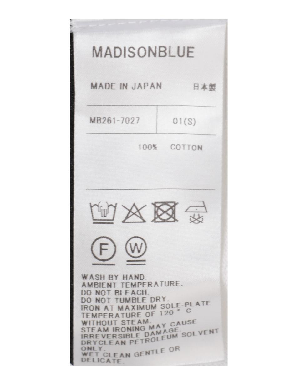【MADISONBLUE/マディソンブルー】CREWNECK TEE COTTON BORDER 詳細画像 ボーダー 6