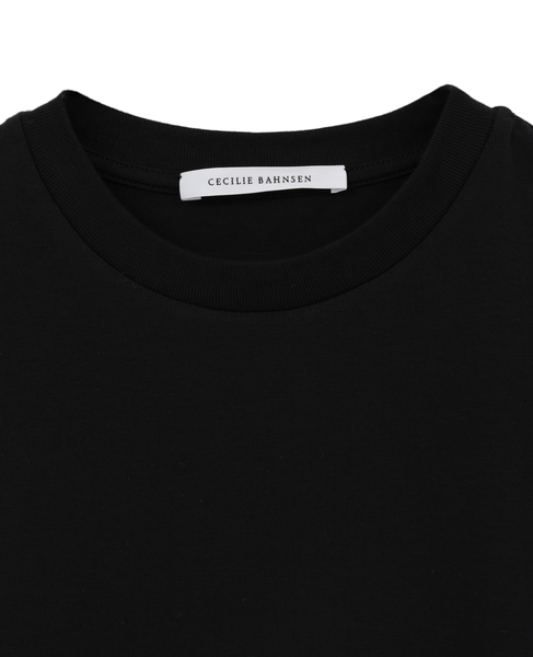 【Cecilie Bahnsen /セシリー・バンセン】CBDAVID T-SHIRT JERSEY 詳細画像 ブラック 3