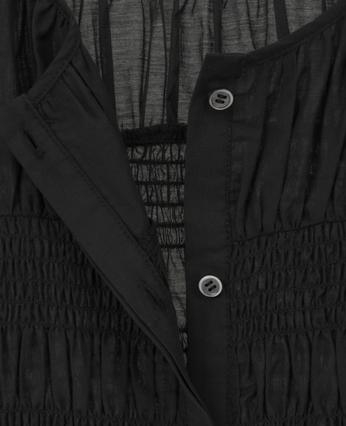 シャーリングブラウス 詳細画像 ブラック 6