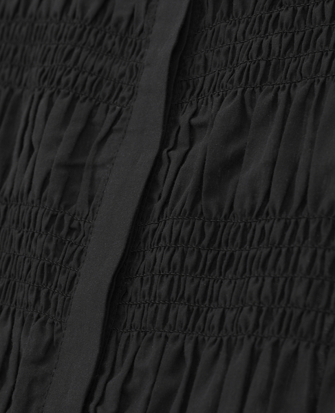 シャーリングブラウス 詳細画像 ブラック 7