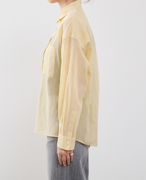 アキハボイル2WAYシャツ 詳細画像 イエロー 8