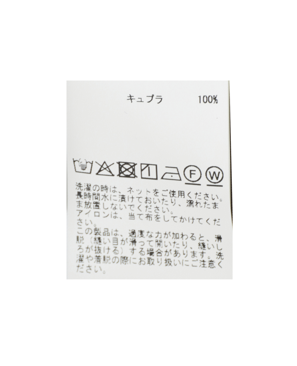 キュプラTブラウス 詳細画像 ダークブラウン 12