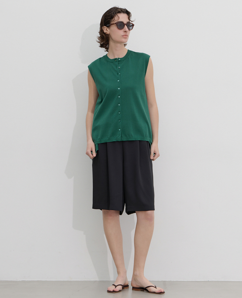 タックゴムショートパンツ 詳細画像 ブラック 4