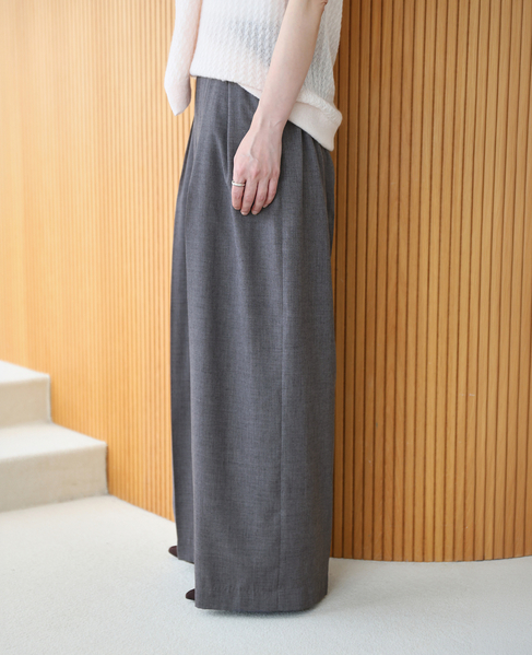 タックバックゴムパンツ 詳細画像 杢グレー 2