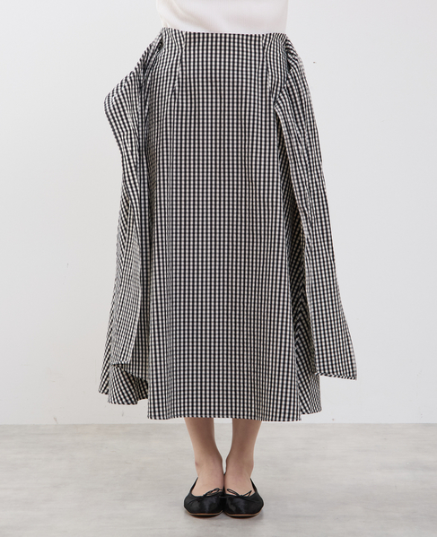 ウエストリボンフレアスカート 詳細画像 ギンガム 11