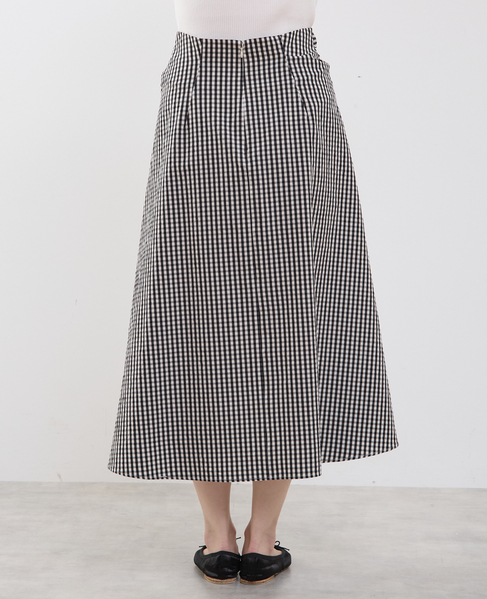 ウエストリボンフレアスカート 詳細画像 ギンガム 9