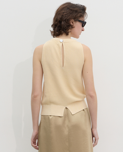 鹿の子アメスリプルオーバー 詳細画像 ライトベージュ 4