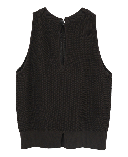 鹿の子アメスリプルオーバー 詳細画像 ダークブラウン 2