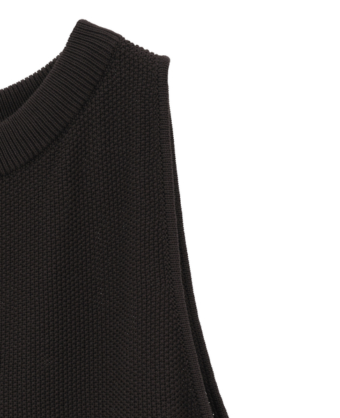 鹿の子アメスリプルオーバー 詳細画像 ダークブラウン 4