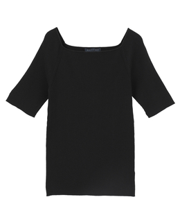 ワイドスクエアネックプルオーバー