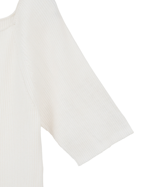 ワイドスクエアネックプルオーバー 詳細画像 ホワイト 4