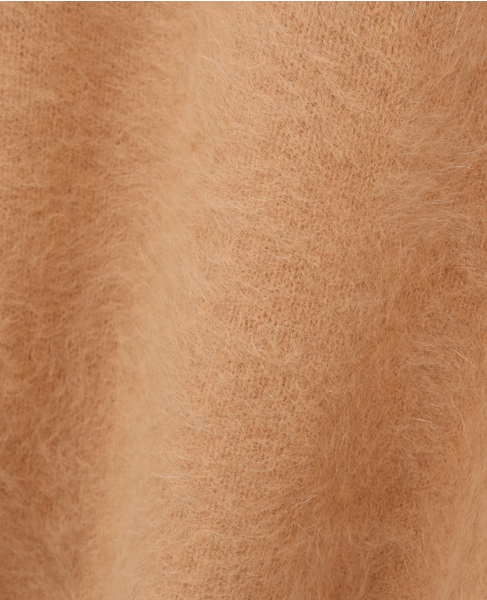 FOXカシミヤVネックプルオーバー 詳細画像 キャメル 6