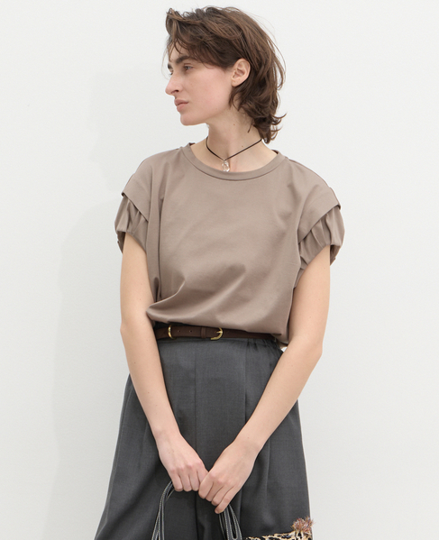 パフスリーブプルオーバー 詳細画像 モカ 2