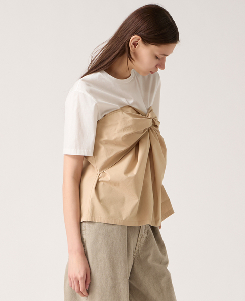 《追加》ビスチェコンビTシャツ 詳細画像 ベージュ 2