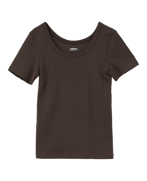 《追加》《定番》フライス半袖Tシャツ 詳細画像 ブラウン 2