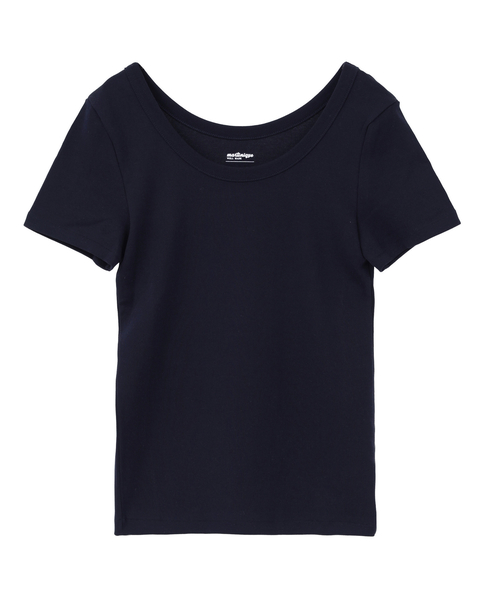 《追加》《定番》フライス半袖Tシャツ 詳細画像 ネイビー 1