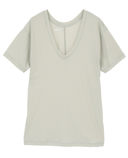 ハイツイストVネックTシャツ