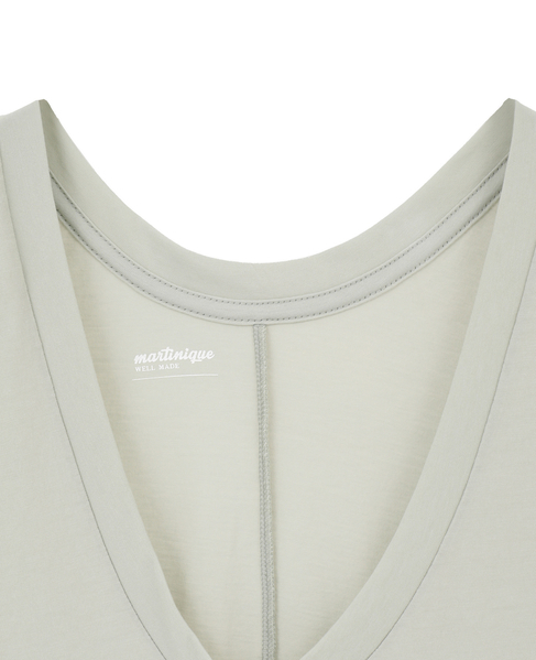 ハイツイストVネックTシャツ 詳細画像 ミント 3