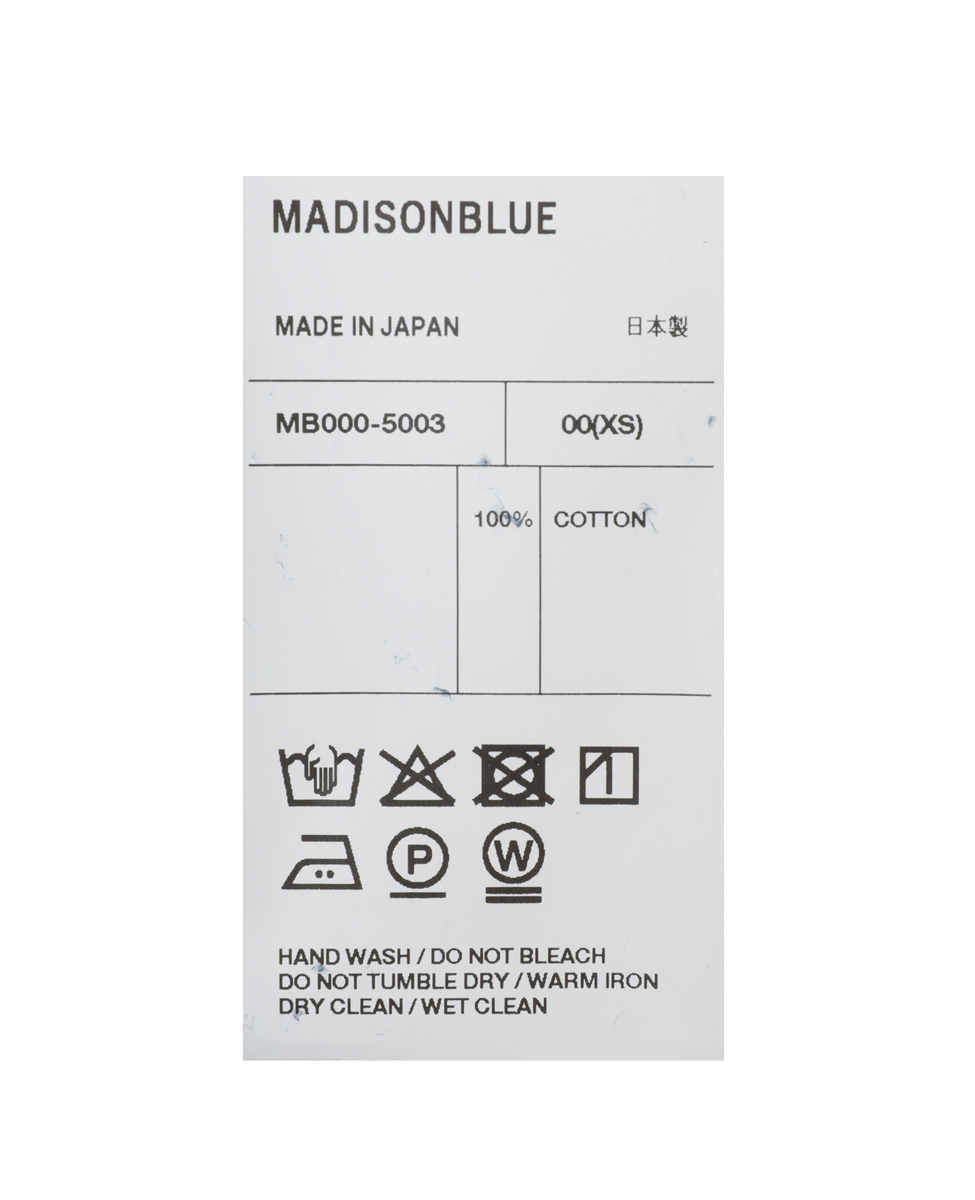 【MADISONBLUE/マディソンブルー】 HAMPTON SHIRT CHAMBRAY(OW) 詳細画像 インディゴ 7