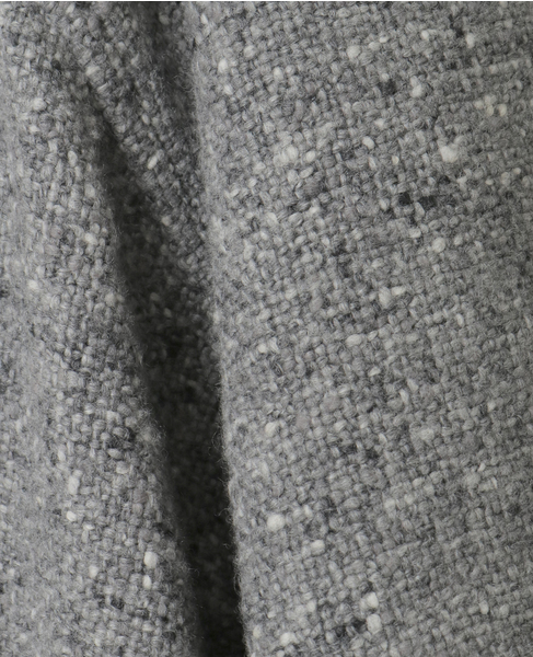 【AURALEE/オーラリー】HOMESPUN TWEED SHIRT BLOUSON 詳細画像 グレー 8