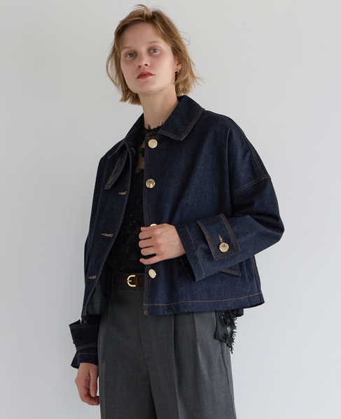 【MACKINTOSH/マッキントッシュ】HUMBIE DNM JACKET SHORT MB 詳細画像 インディゴ 2