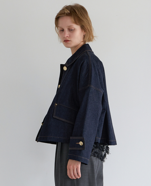 【MACKINTOSH/マッキントッシュ】HUMBIE DNM JACKET SHORT MB 詳細画像 インディゴ 3