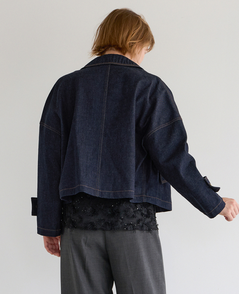 【MACKINTOSH/マッキントッシュ】HUMBIE DNM JACKET SHORT MB 詳細画像 インディゴ 4