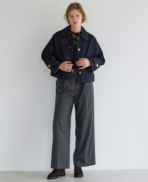 【MACKINTOSH/マッキントッシュ】HUMBIE DNM JACKET SHORT MB 詳細画像 インディゴ 5
