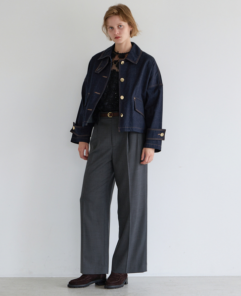【MACKINTOSH/マッキントッシュ】HUMBIE DNM JACKET SHORT MB 詳細画像 インディゴ 6